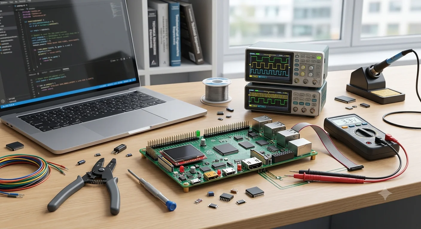 Hardware and signal-analysis workbench
